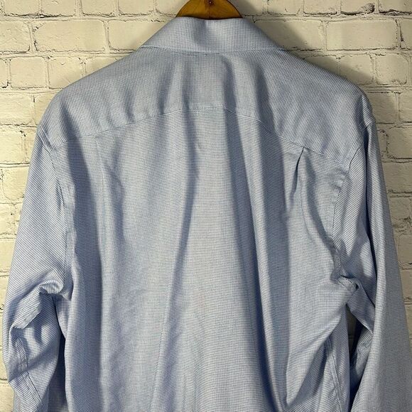 Collection by Michael Strahan Wrinkle Free Stretch Regular Fit Shirt Size 16 1/2 - Picture 5 of 8